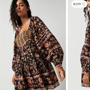 Free people endless afternoon mini dress